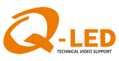 Q-led logo